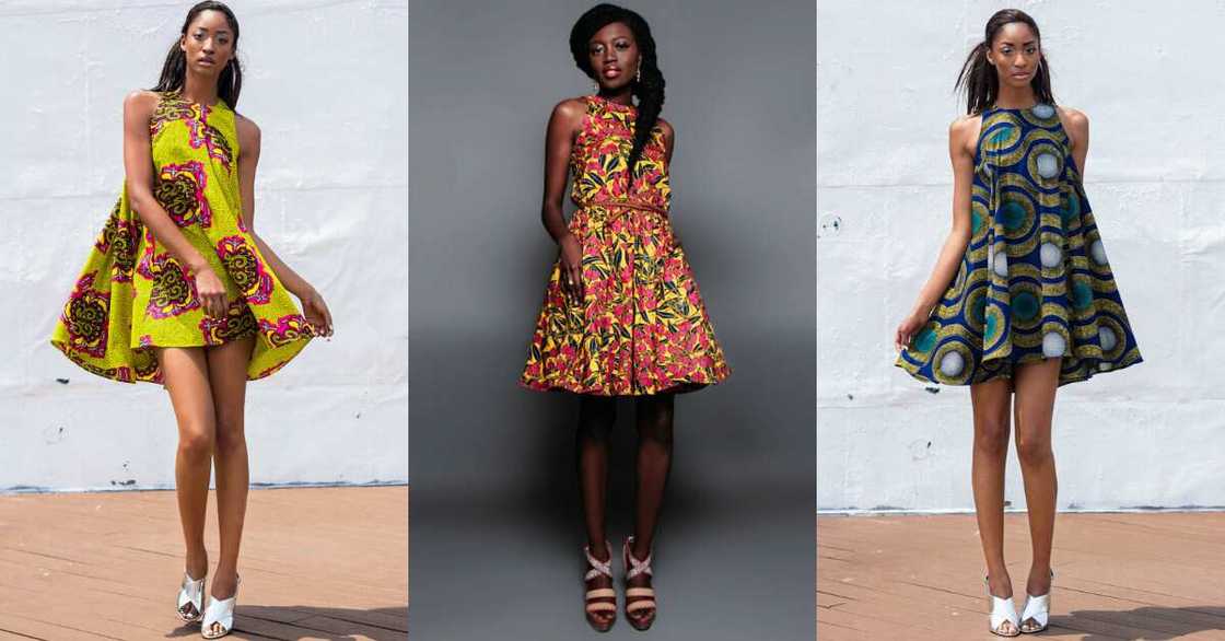 Popular A line Ankara dresses Popular A line Ankara dresses