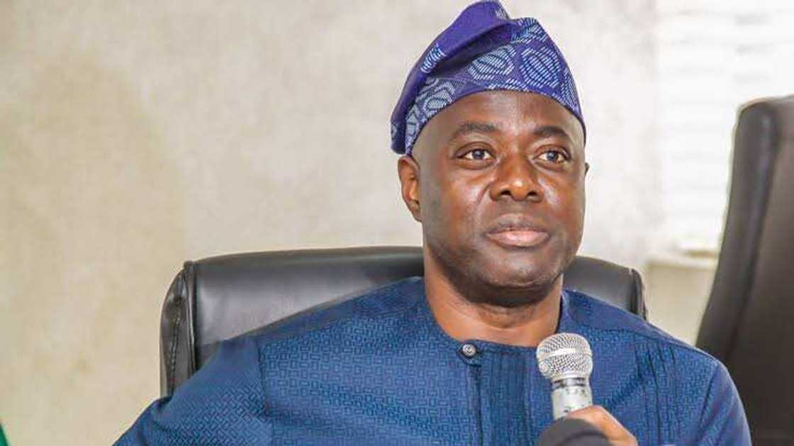 Seyi Makinde paid a condolence visit to the residence of the late Akeredolu on Thursday, December 28