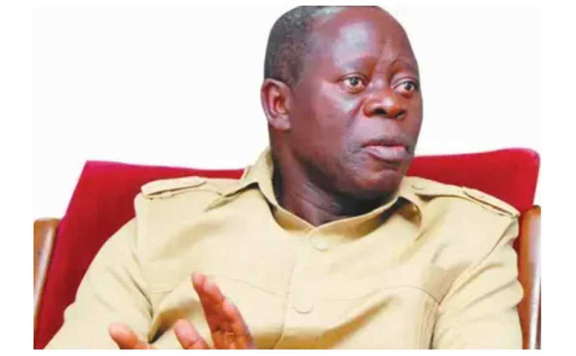 Adams Oshiomhole. Adams Oshiomhole.