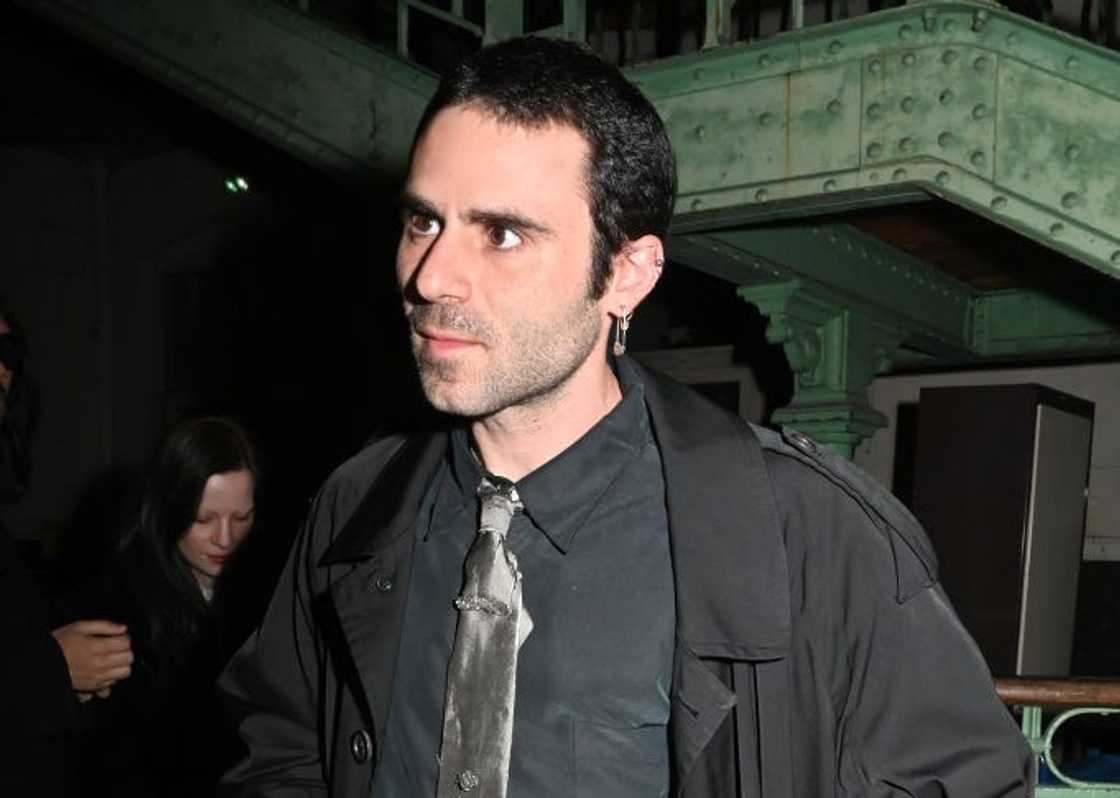 Fashion designer Henri Alexander Levy at the Paris Fashion Week