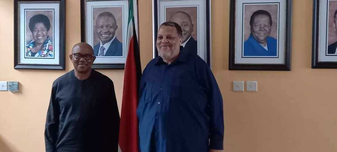 Peter Obi/South Africa/Diplomatic visit/2023 elections Peter Obi/South Africa/Diplomatic visit/2023 elections