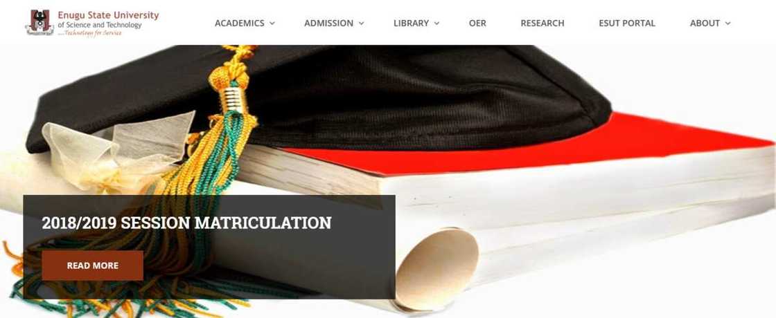 Enugu State University of Science and Technology Enugu State University of Science and Technology