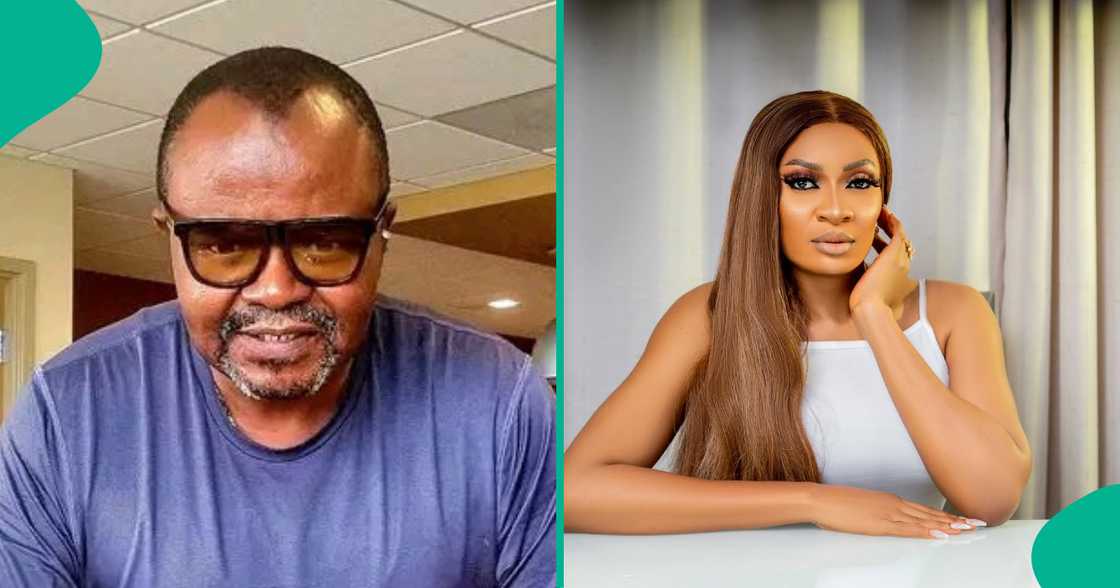 May Edochie's lawyer Emeka Ugwuonye addresses May nation. May Edochie's lawyer Emeka Ugwuonye addresses May nation.