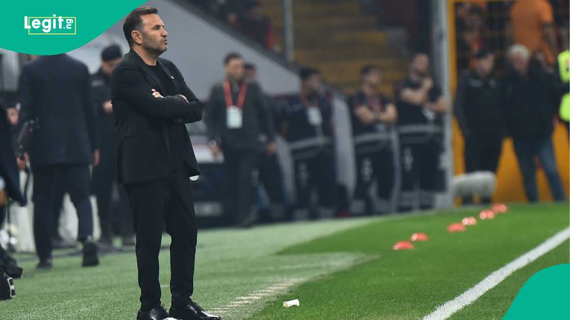 Okan Buruk, Galatasaray, Antalyaspor, Turkiye, Super Lig. Okan Buruk, Galatasaray, Antalyaspor, Turkiye, Super Lig.