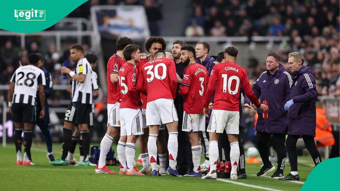 Michael Carrick, Manchester United, Football, Newcastle United, Premier League St James Park.