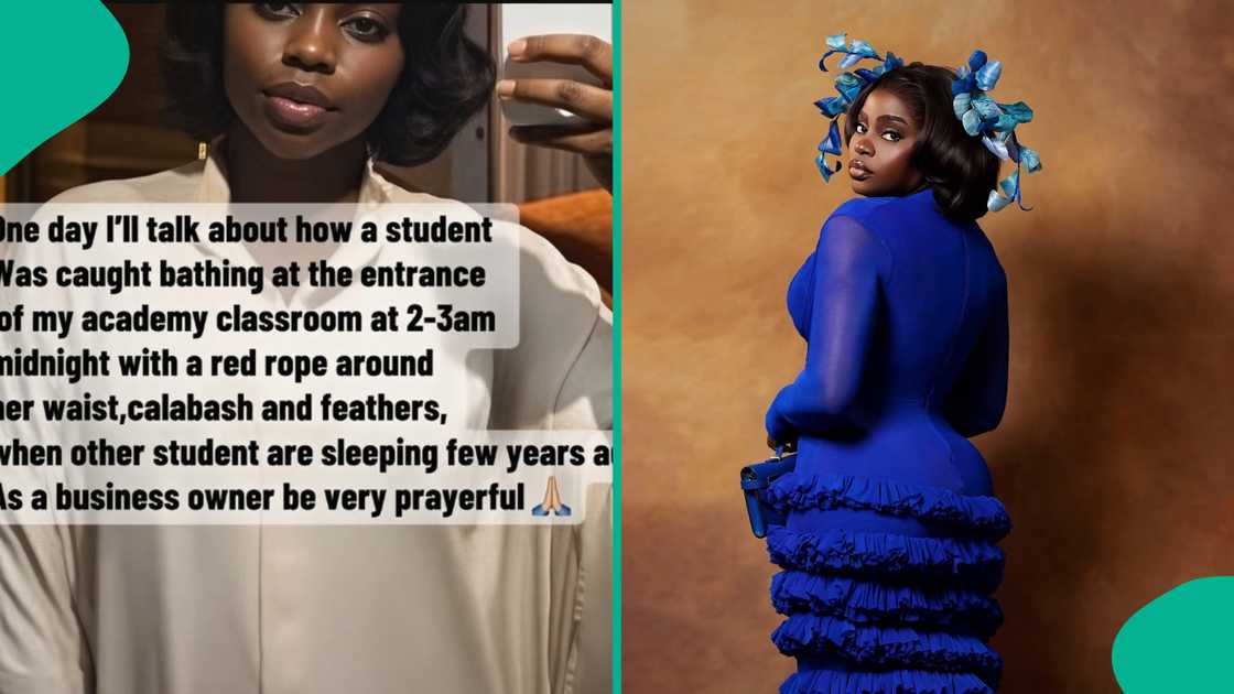 Fashion designer Prudent Gabriel shares what a student did at her academy