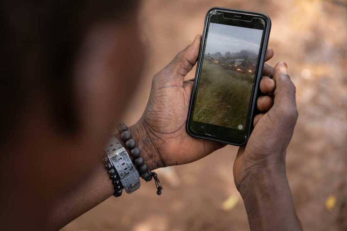 Aziz turned his lorry around to find shelter in the first village he could reach Aziz turned his lorry around to find shelter in the first village he could reach