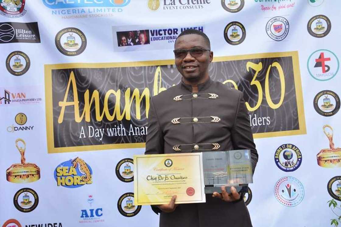 Anambra Government Honours SeaHorse Boss, Dr Ebuka Onunkwo Anambra Government Honours SeaHorse Boss, Dr Ebuka Onunkwo