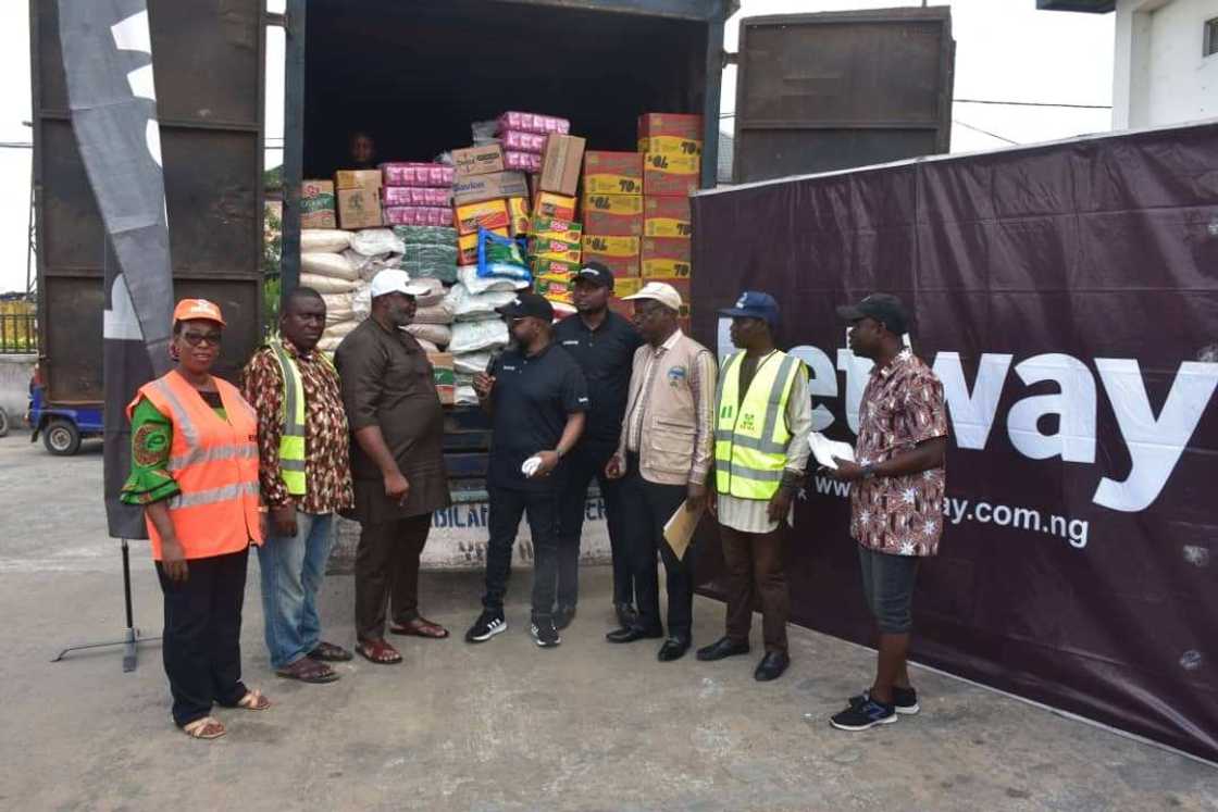 Betway Donates Relief Materials Worth Millions of Naira to NEMA for Bayelsa Flood Victims