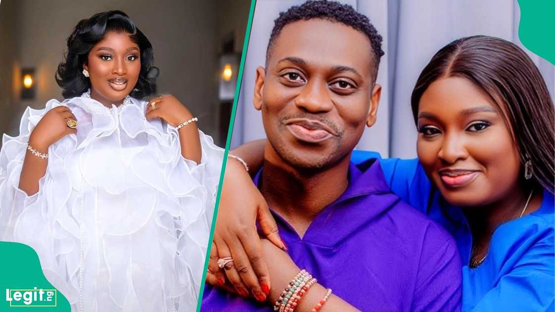 Actress Mo Bimpe pens heartfelt note after welcoming three boys, admits she doesn't know where to start thanking supporters