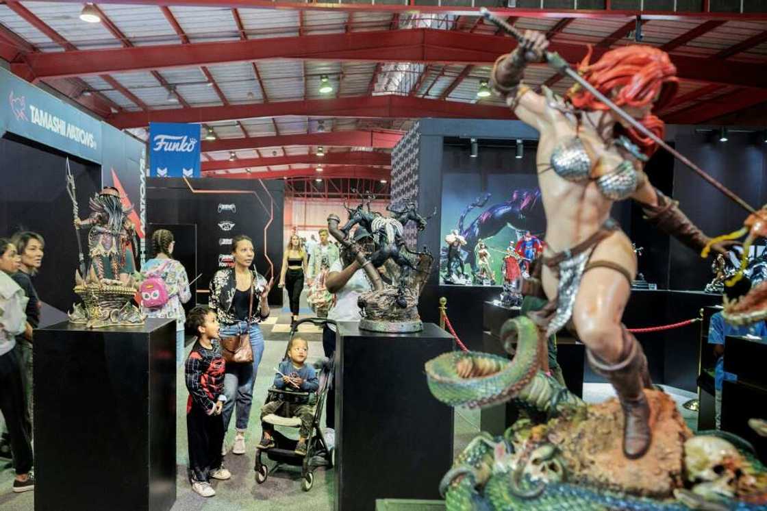Africa's third edition of the comic convention is being staged at the national recreation centre, south of the economic hub Johannesburg Africa's third edition of the comic convention is being staged at the national recreation centre, south of the economic hub Johannesburg