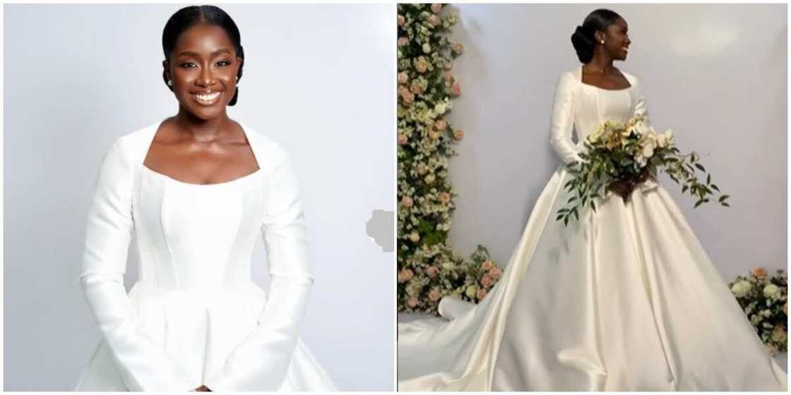 Photos of a bride on her wedding day. Photos of a bride on her wedding day.