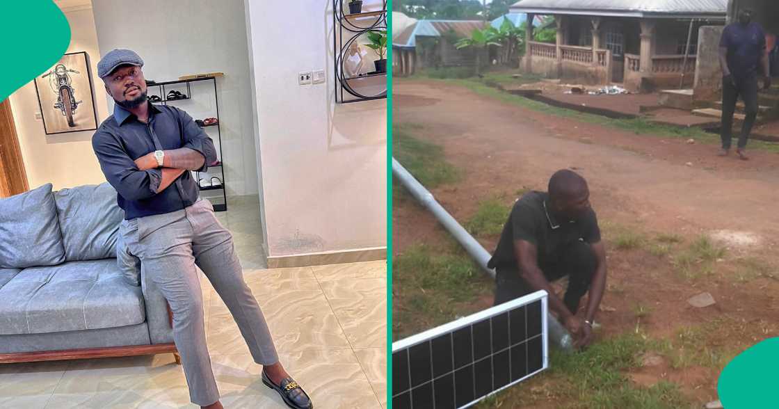 Man to install 1,000 solar street lights in 17 villages Man to install 1,000 solar street lights in 17 villages
