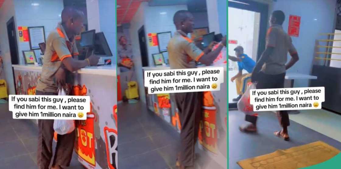 Nigerian man, youth, eatery, N1 million Nigerian man, youth, eatery, N1 million