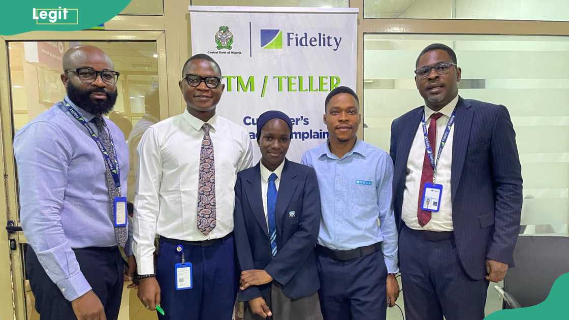 Fidelity Bank staff Fidelity Bank staff