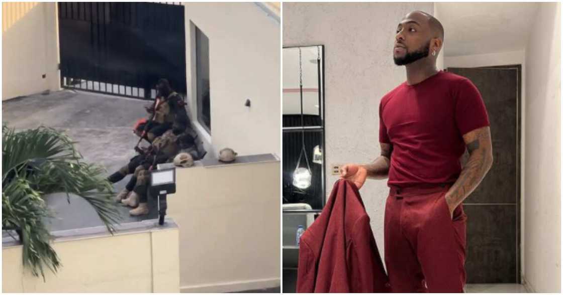 Davido brags about being protected Davido brags about being protected