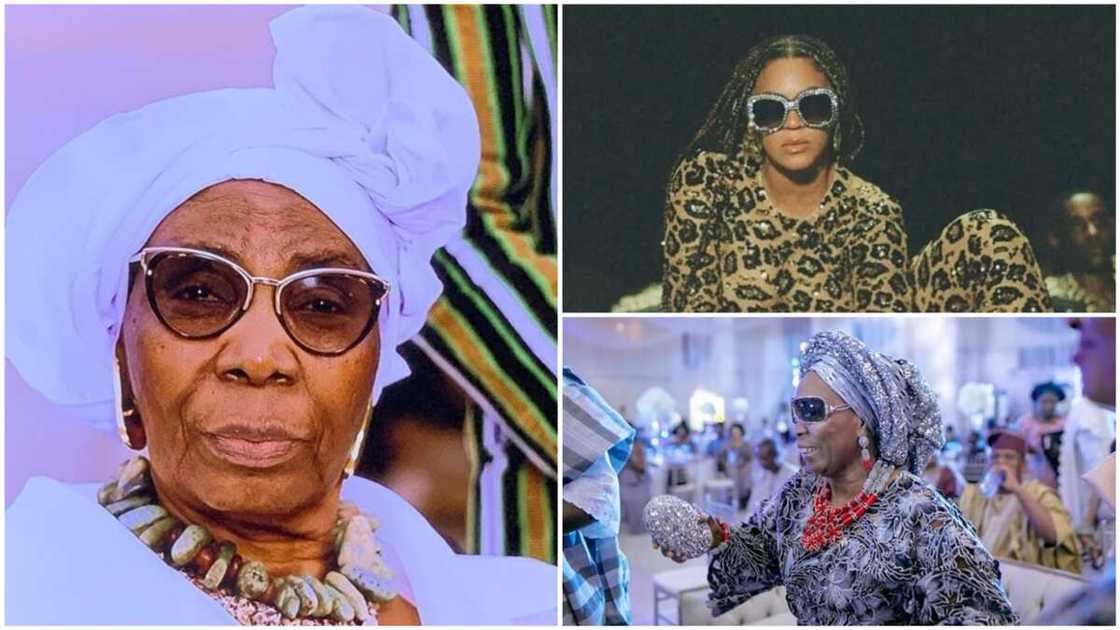 A collage showing the Nigerian woman. Photos sources: Instagram/Mojisola Odegbami/Variety