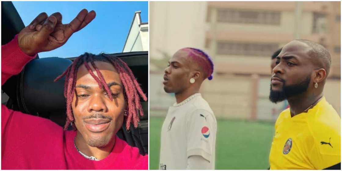 Ckay and Davido Ckay and Davido