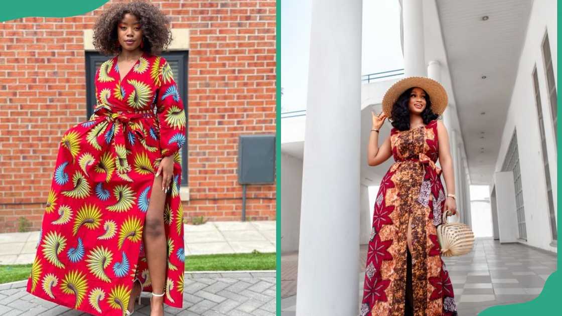 Ankara Maxi Gown