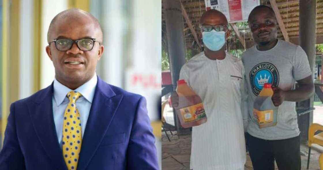 Stephen Amoah: Meet the Ghanaian MP who sells palm oil as a side hustle