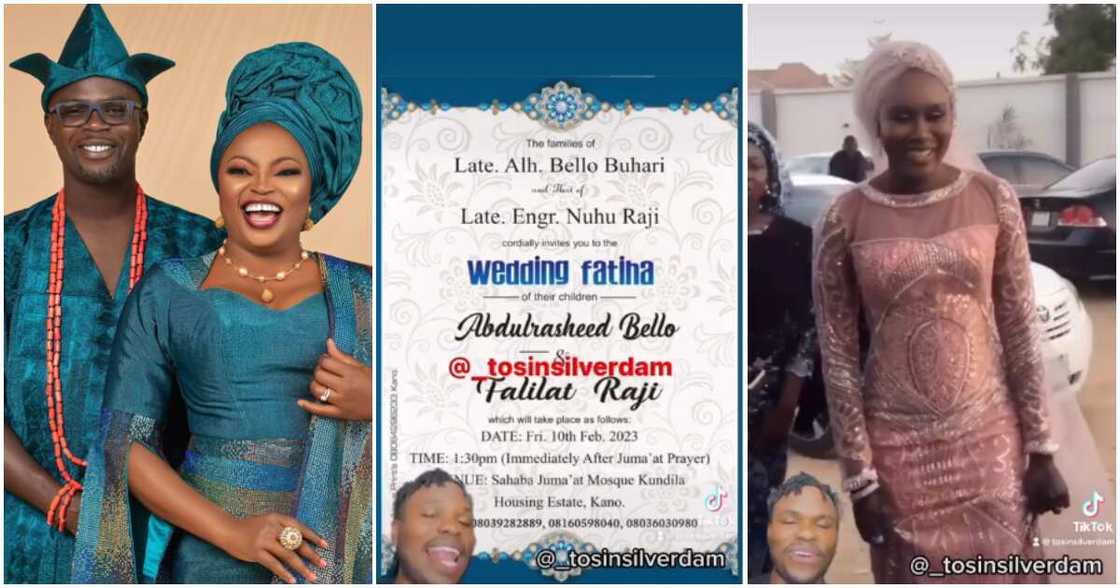 Funke Akindele's ex-husband JJC Skillz remarries. Funke Akindele's ex-husband JJC Skillz remarries.