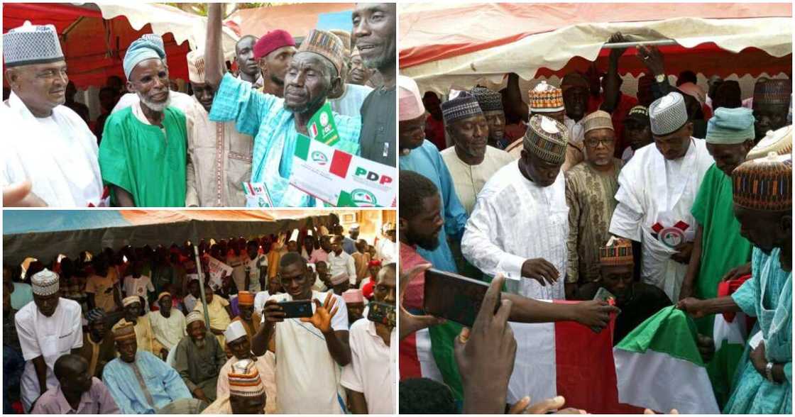 APC, PDP, Bola Tinubu, 2023 elections, Atiku Abubakar, Yobe state, President Muhammadu Buhari, Governor Mai Mala Buni APC, PDP, Bola Tinubu, 2023 elections, Atiku Abubakar, Yobe state, President Muhammadu Buhari, Governor Mai Mala Buni