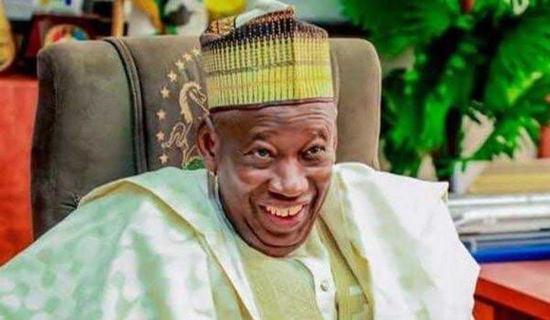 Gwamna Ganduje na jihar Kano Gwamna Ganduje na jihar Kano