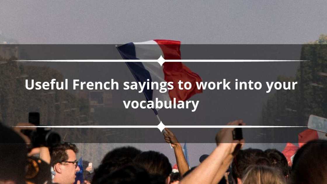 short sayings in French