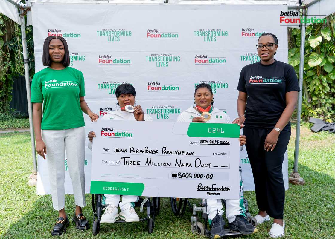 Bet9ja Foundation Honors Nigeria's Para Powerlifting Champions, Rewarding Dedication