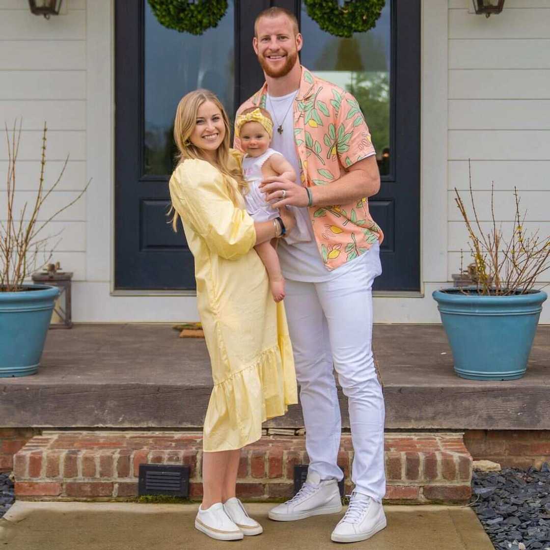 Carson Wentz's wife Carson Wentz's wife