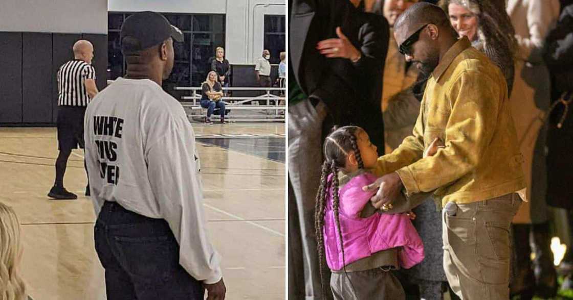 Kanye West and North West Kanye West and North West