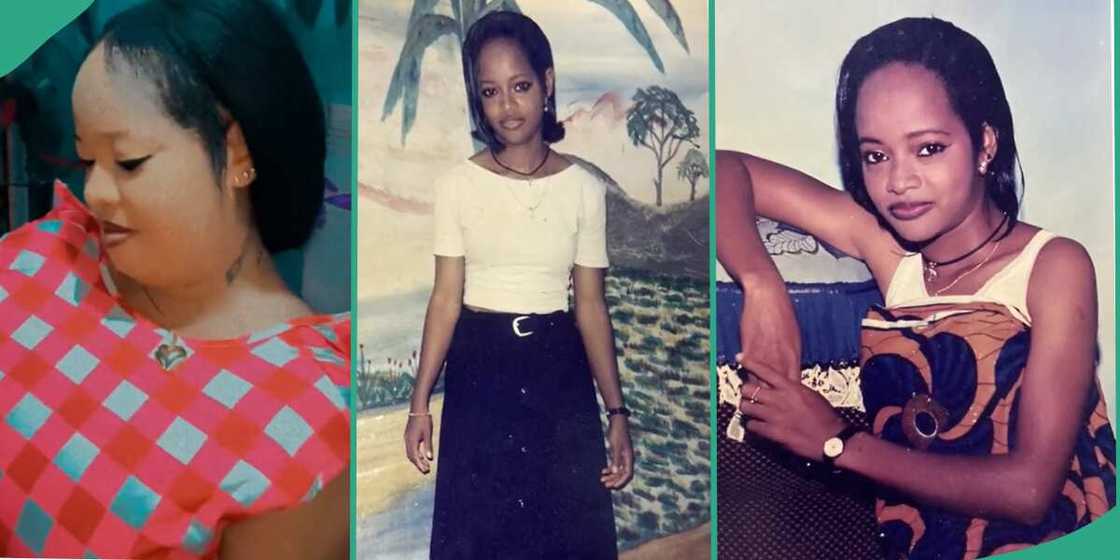 Lady shares her mother's old photos. Lady shares her mother's old photos.