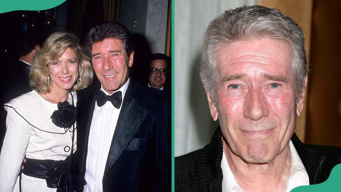 Actress Jennifer Savidge and actor Robert Fuller at the Beverly Wilshire Hotel in Beverly Hills, California (L). Actor Robert Fuller at The Mondrian/Asia de Cuba in West Hollywood, California (R) Actress Jennifer Savidge and actor Robert Fuller at the Beverly Wilshire Hotel in Beverly Hills, California (L). Actor Robert Fuller at The Mondrian/Asia de Cuba in West Hollywood, California (R)