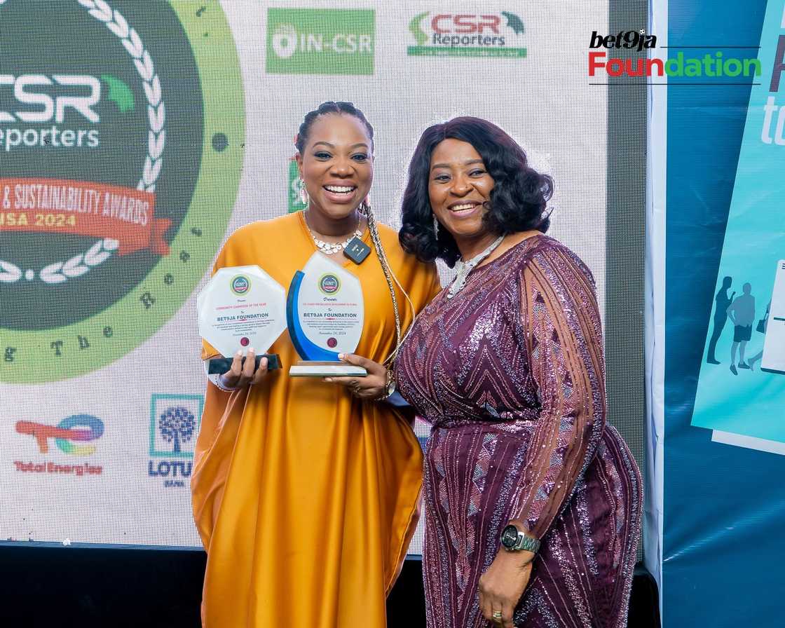 Double Triumph for Bet9ja Foundation at CSR Reporters Awards Night Double Triumph for Bet9ja Foundation at CSR Reporters Awards Night