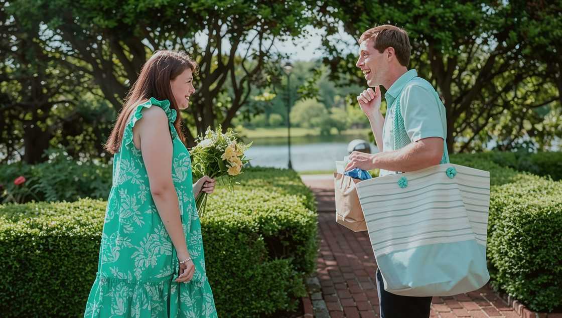 Tanner Smith and Callie Truelove speak during a date Tanner Smith and Callie Truelove speak during a date
