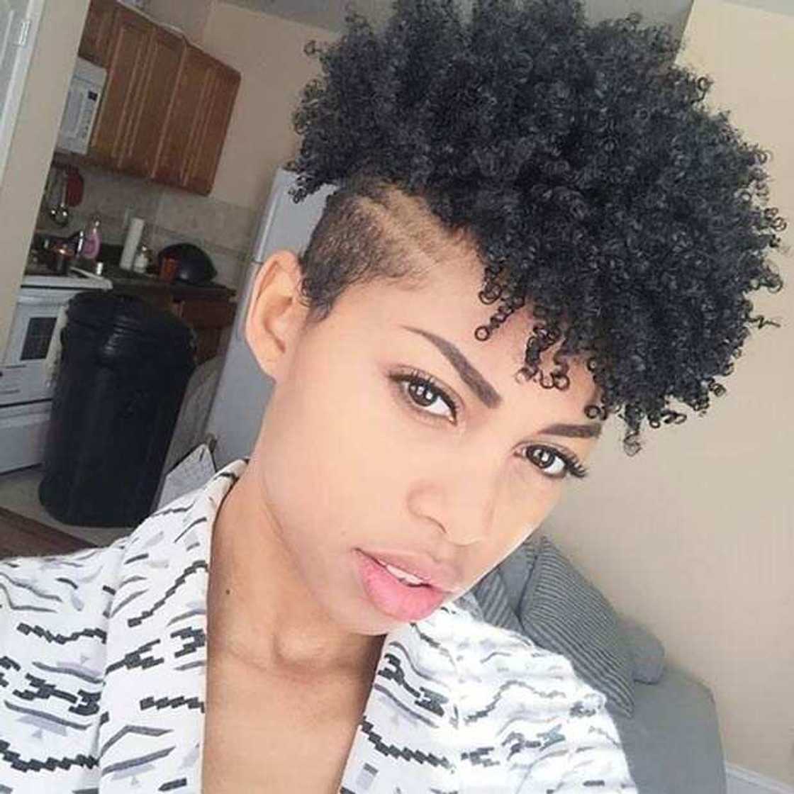 Short curls Short curls