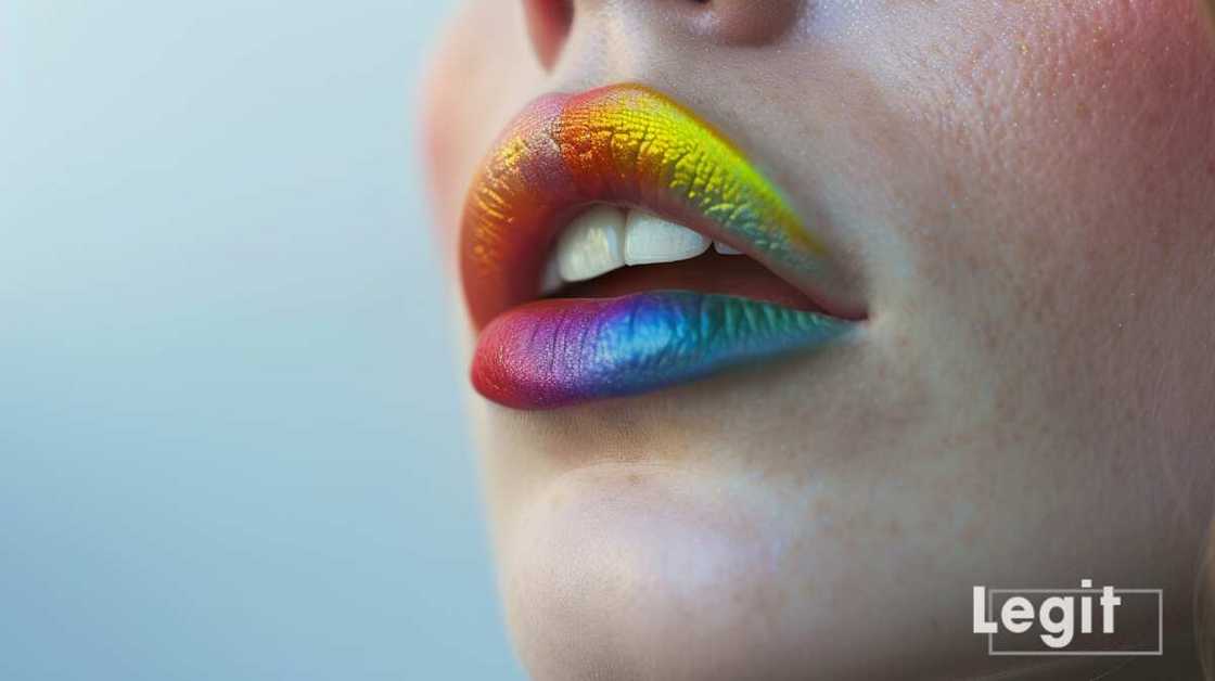 Definition and meaning of rainbow kiss