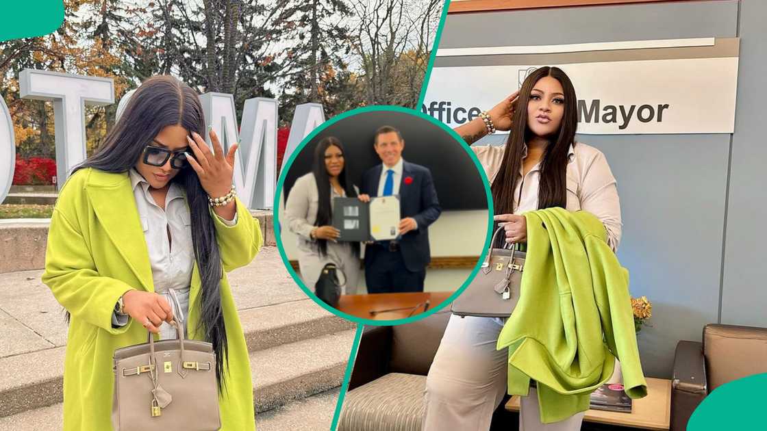 Nkechi Blessing receives international recognition. Nkechi Blessing receives international recognition.