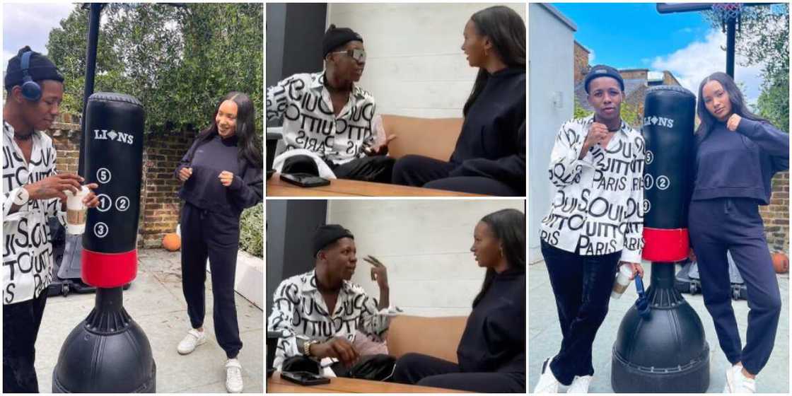 Temi Otedola and Small Doctor link up Temi Otedola and Small Doctor link up