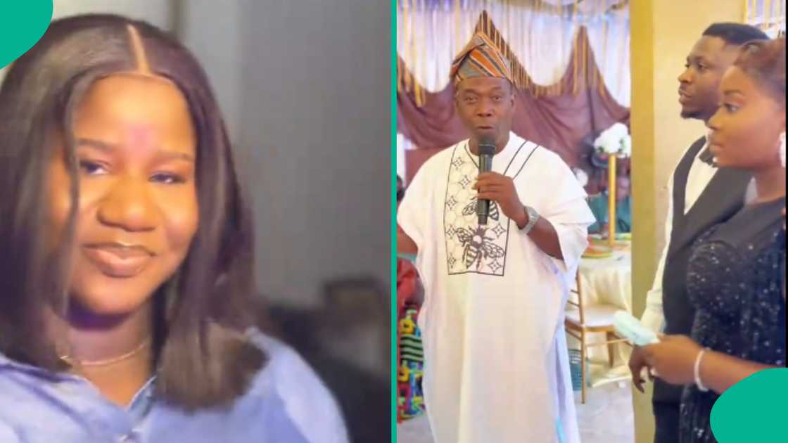 Nigerian man gives house to his daughter on her wedding day. Nigerian man gives house to his daughter on her wedding day.