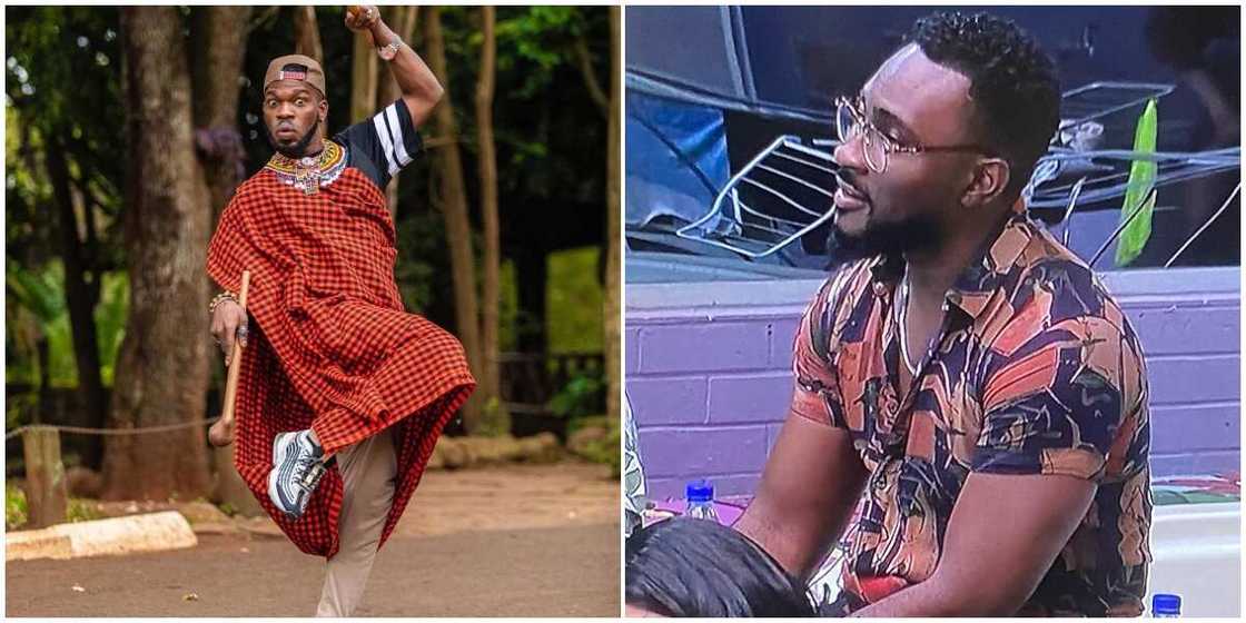 Comedian Broda Shaggi and Pere Comedian Broda Shaggi and Pere