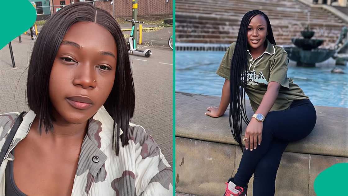 Lady draws people's attention to what she noticed on her face since relocating to UK, cries out