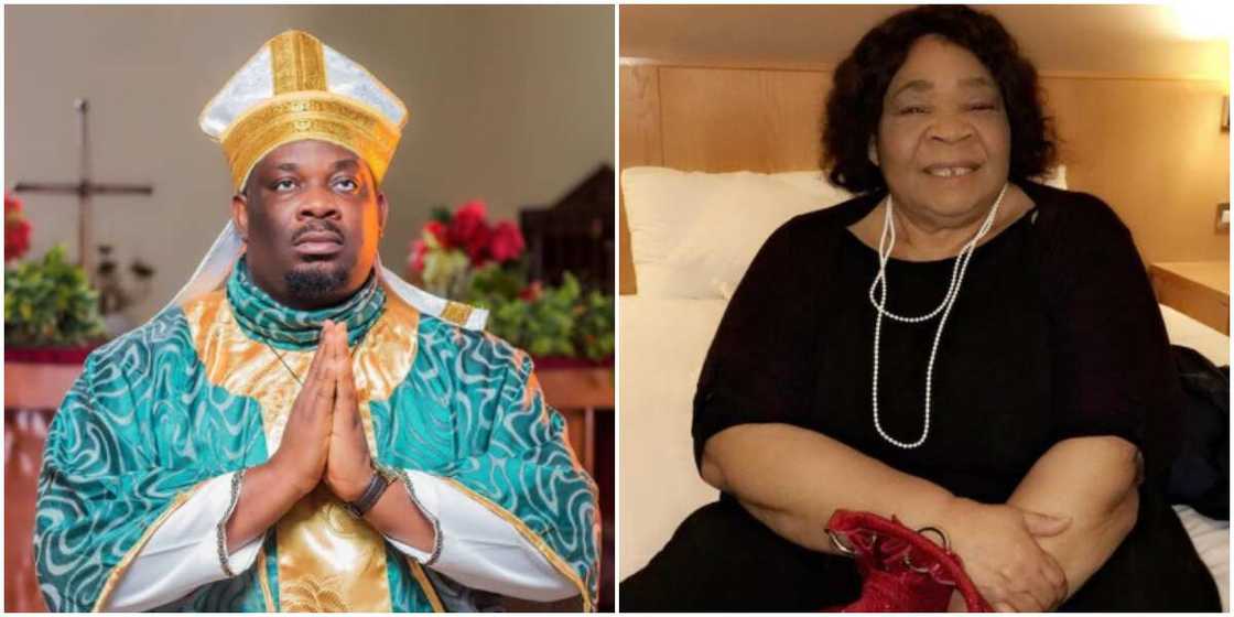 Don Jazzy celebrates mum on her birthday Don Jazzy celebrates mum on her birthday