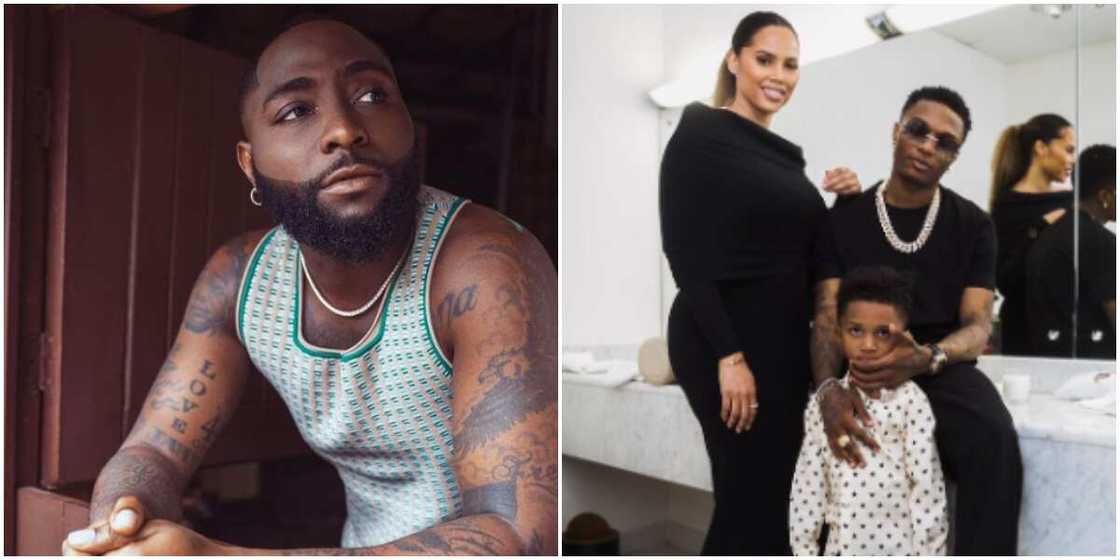 Davido, Wizkid and Jada P Davido, Wizkid and Jada P