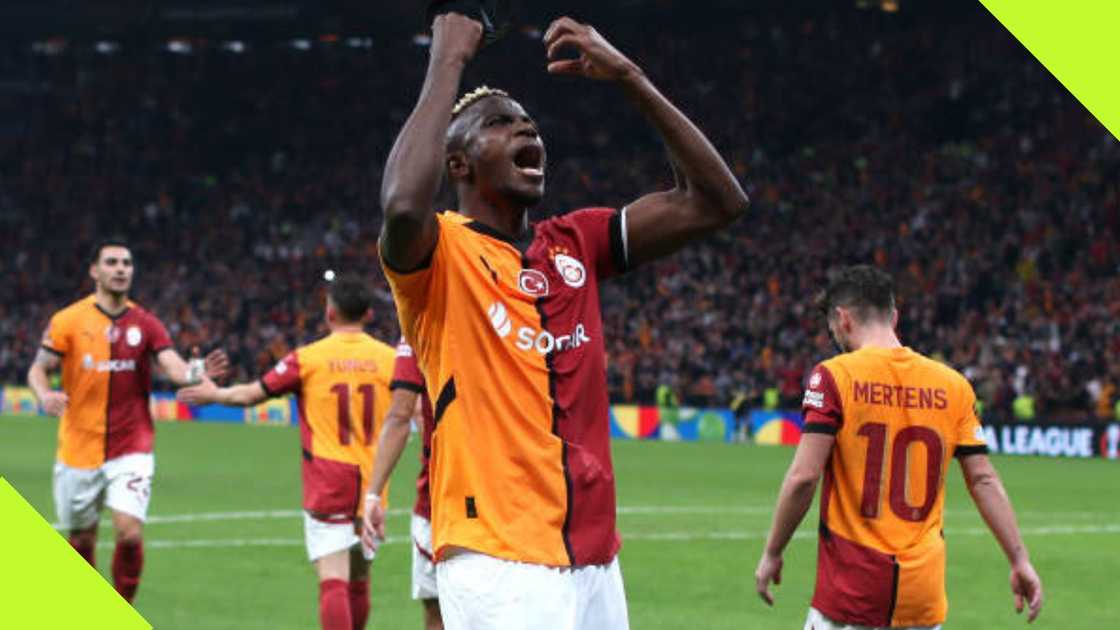 Victor Osimhen, Galatasaray, Europa League Victor Osimhen, Galatasaray, Europa League