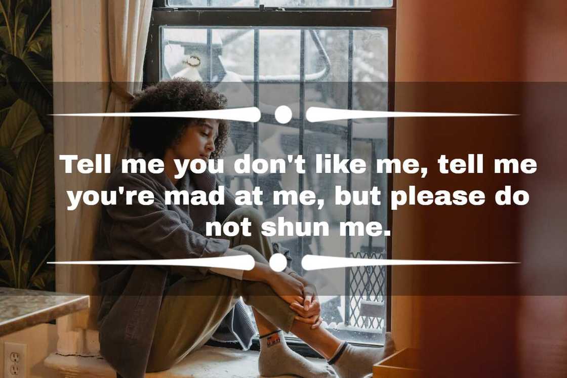 Please Dont Avoid Me Quotes