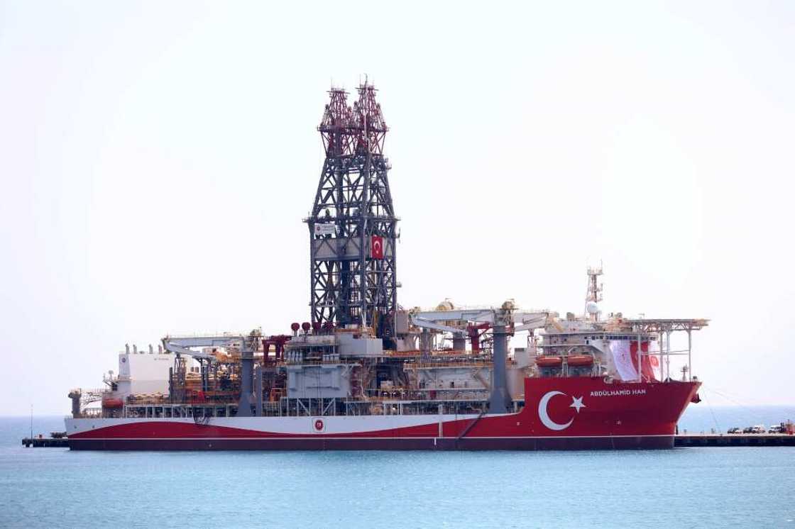 The Abdulhamid Han is the fourth drill ship built by Turkey as it steps up its search for energy in the east Mediterranean
