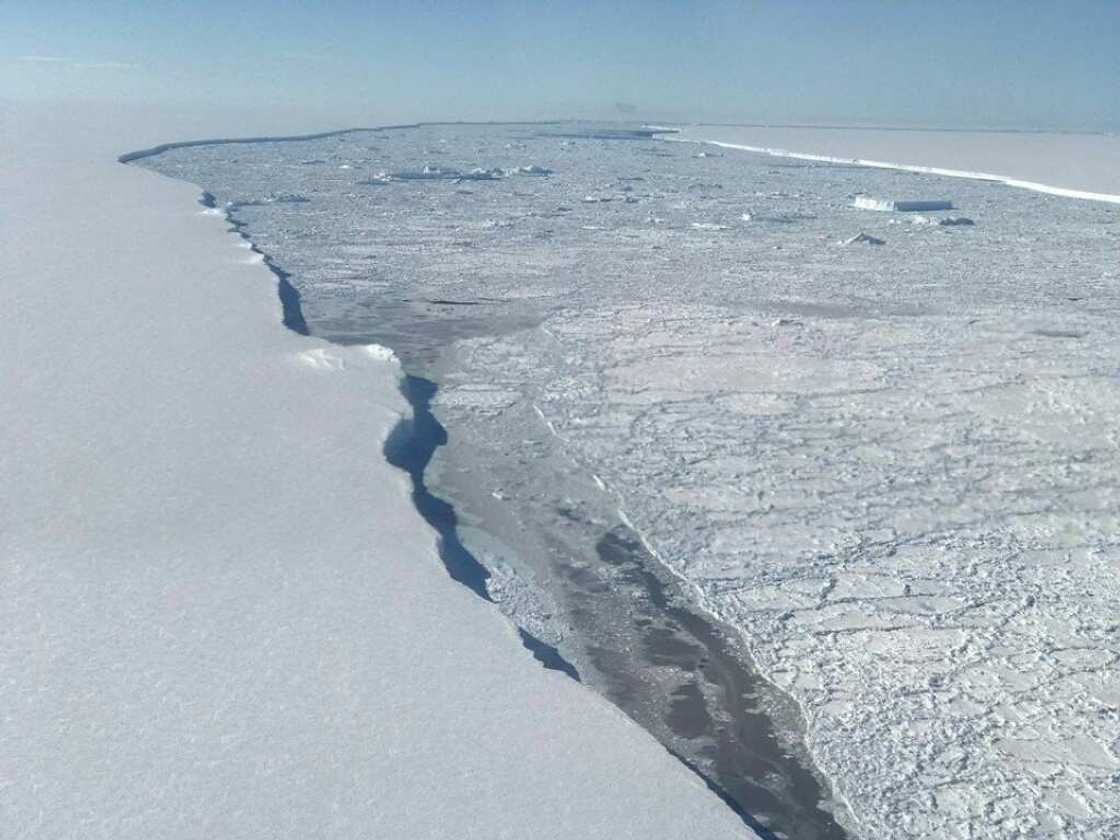 The A-68 iceberg was one of the largest ever observed The A-68 iceberg was one of the largest ever observed