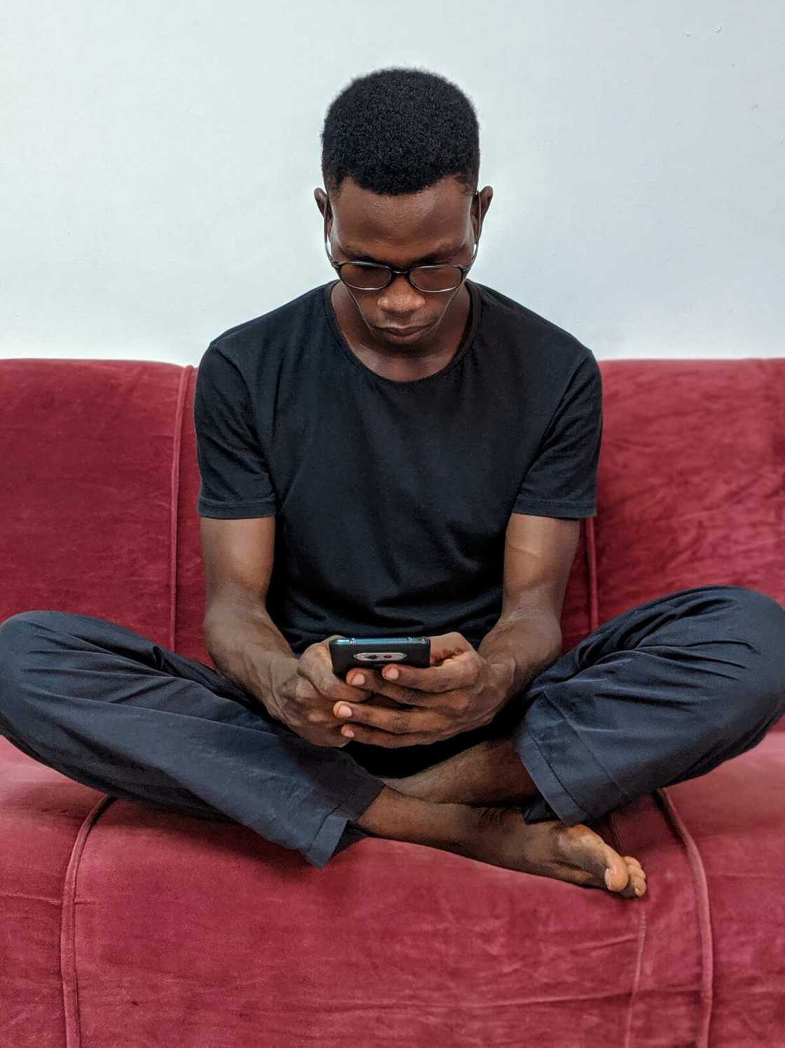 Going through your partner's phone Going through your partner's phone