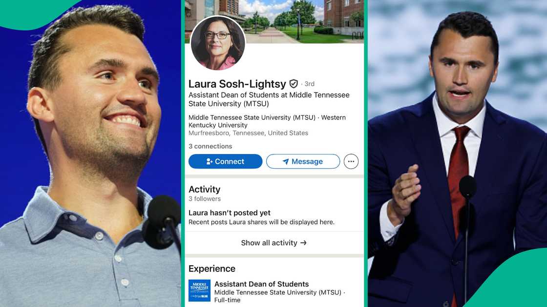 The Middle Tennessee State University in the United States announces sack of its assistant dean after her post about Charlie Kirk went viral.